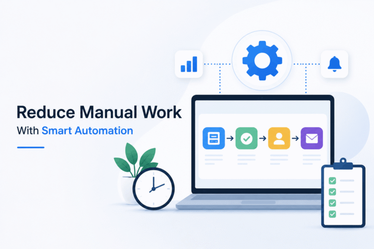 Reduce Manual Work With Smart Automation